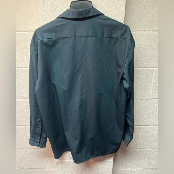 Dickies Men's Work Utility Blue Shirt Size Large - Picture 3 of 3